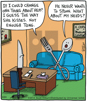 The Argyle Sweater on Thursday April 24, 2014 Comic Strip
