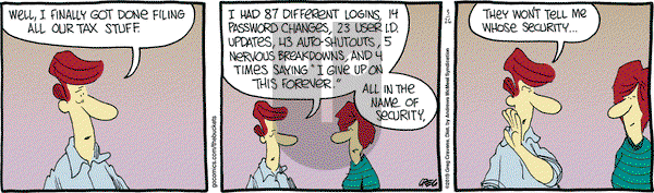 The Buckets on Tuesday March 26, 2019 Comic Strip