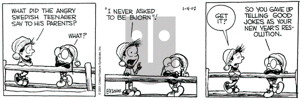 Grand Avenue on Friday January 4, 2002 Comic Strip