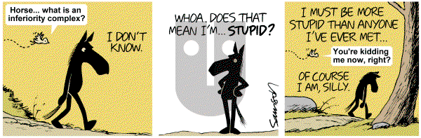 Dark Side of the Horse on Saturday December 10, 2011 Comic Strip