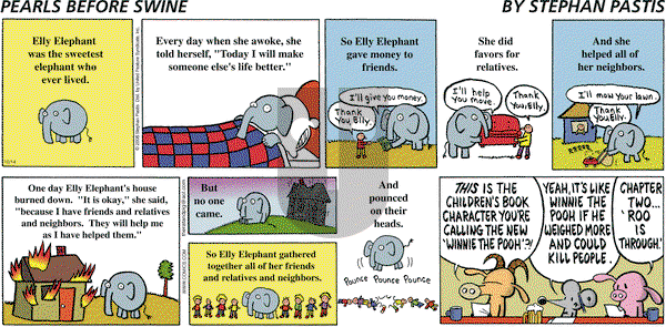 Pearls Before Swine - Sunday December 14, 2008 Comic Strip