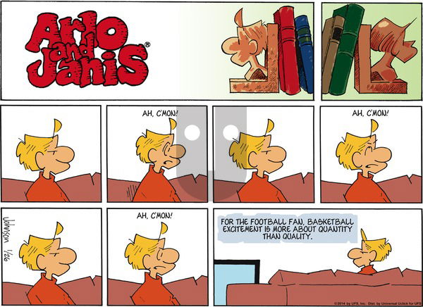 Arlo and Janis on Sunday January 26, 2014 Comic Strip