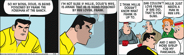Rip Haywire on Saturday April 6, 2019 Comic Strip