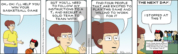 Nancy on Thursday May 30, 2019 Comic Strip
