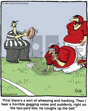 In the Bleachers on Tuesday January 4, 2005 Comic Strip
