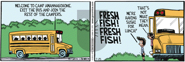 Grand Avenue on Wednesday July 25, 2012 Comic Strip