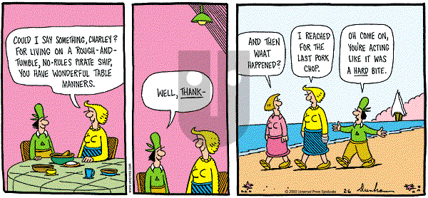 Overboard - Sunday February 6, 2000 Comic Strip