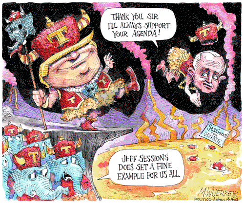 Matt Wuerker on Saturday March 14, 2020 Comic Strip