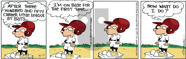 Soup to Nutz - Old on Wednesday August 11, 2010 Comic Strip