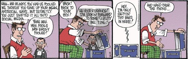 Monty on Thursday April 19, 2018 Comic Strip