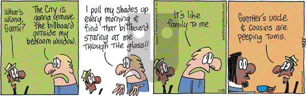 The Knight Life on Monday January 19, 2009 Comic Strip