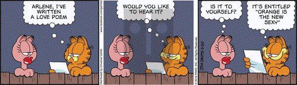 Garfield on Friday May 20, 2016 Comic Strip