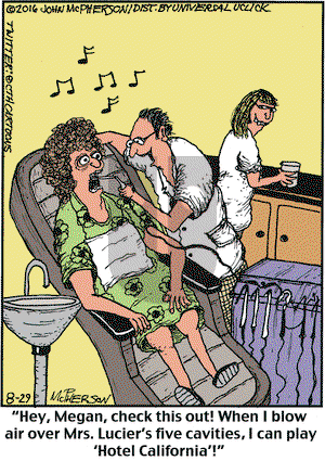 Close to Home on Monday August 29, 2016 Comic Strip
