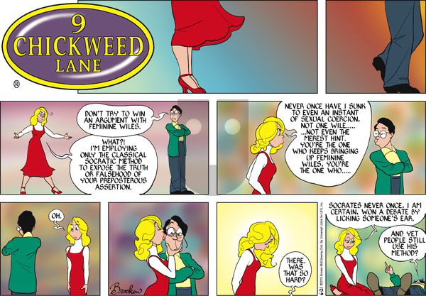 9 Chickweed Lane on Sunday June 21, 2015 Comic Strip