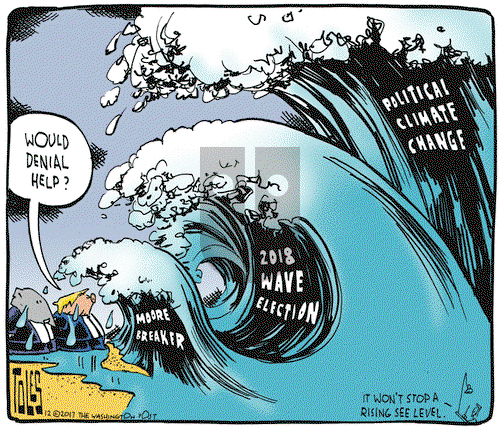 Tom Toles on Thursday December 14, 2017 Comic Strip