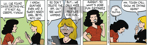 Luann on Friday March 1, 2019 Comic Strip