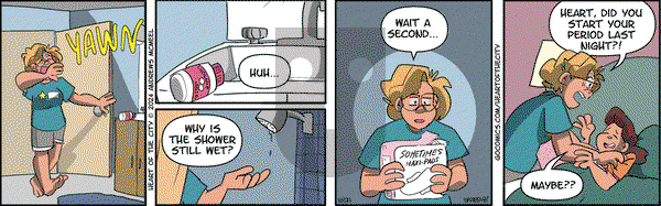 Heart of the City - Monday October 21, 2024 Comic Strip