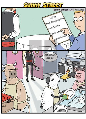 Sunny Street - Tuesday May 27, 2014 Comic Strip