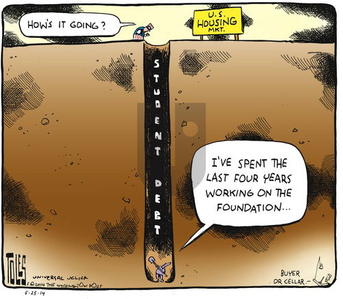 Tom Toles on Sunday May 25, 2014 Comic Strip
