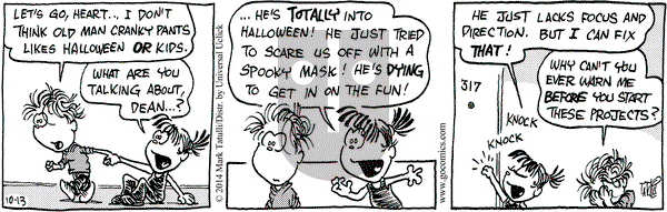 Heart of the City on Monday October 13, 2014 Comic Strip