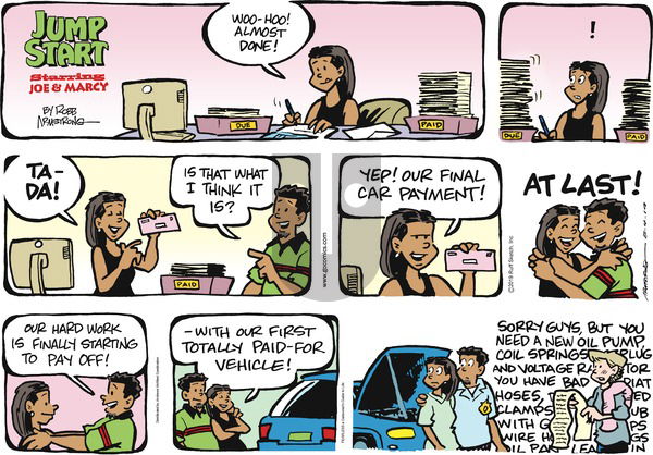 JumpStart on Sunday August 4, 2019 Comic Strip