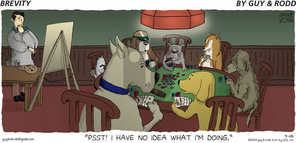 Brevity on Sunday July 10, 2005 Comic Strip