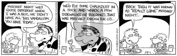 Soup to Nutz - Old on Wednesday October 27, 2004 Comic Strip