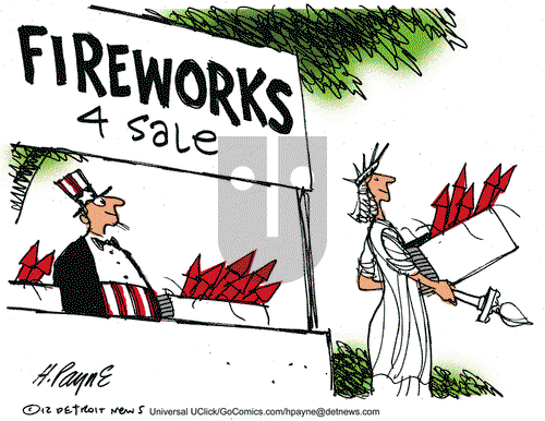 Henry Payne on Thursday July 5, 2012 Comic Strip