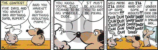 DeFlocked on Thursday January 12, 2012 Comic Strip