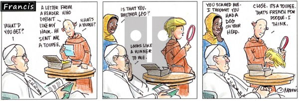 Francis - Sunday September 11, 2016 Comic Strip