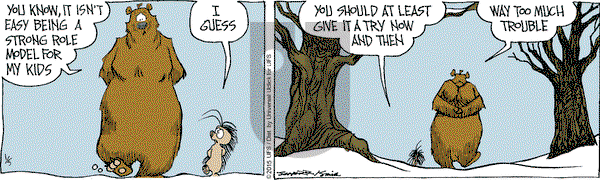The Grizzwells on Monday January 5, 2015 Comic Strip