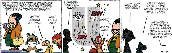 Over the Hedge on Tuesday September 17, 2013 Comic Strip