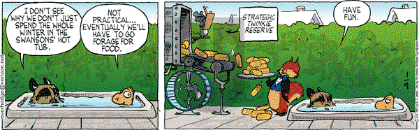 Over the Hedge on Monday January 9, 2017 Comic Strip