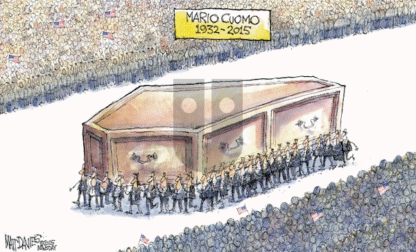 Matt Davies on Monday January 5, 2015 Comic Strip