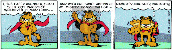 Garfield on Friday November 20, 1987 Comic Strip