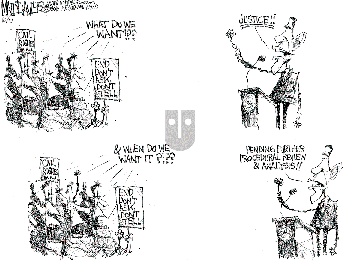 Matt Davies - Friday October 15, 2010 Comic Strip