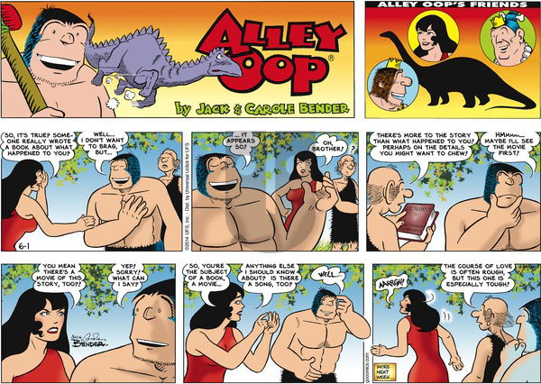 Alley Oop on Sunday June 1, 2014 Comic Strip