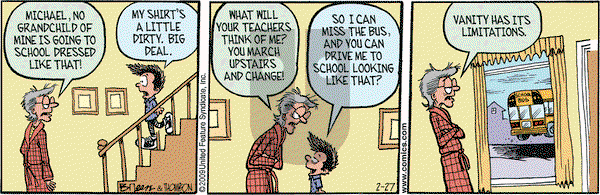 Grand Avenue on Friday February 27, 2009 Comic Strip