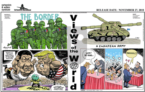 Views of the World on Tuesday November 27, 2018 Comic Strip