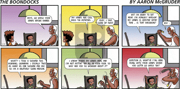 The Boondocks on Sunday March 31, 2013 Comic Strip