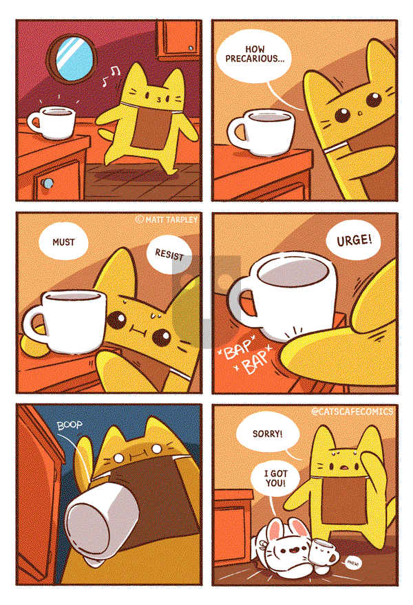 Cat's Cafe on Monday February 6, 2023 Comic Strip