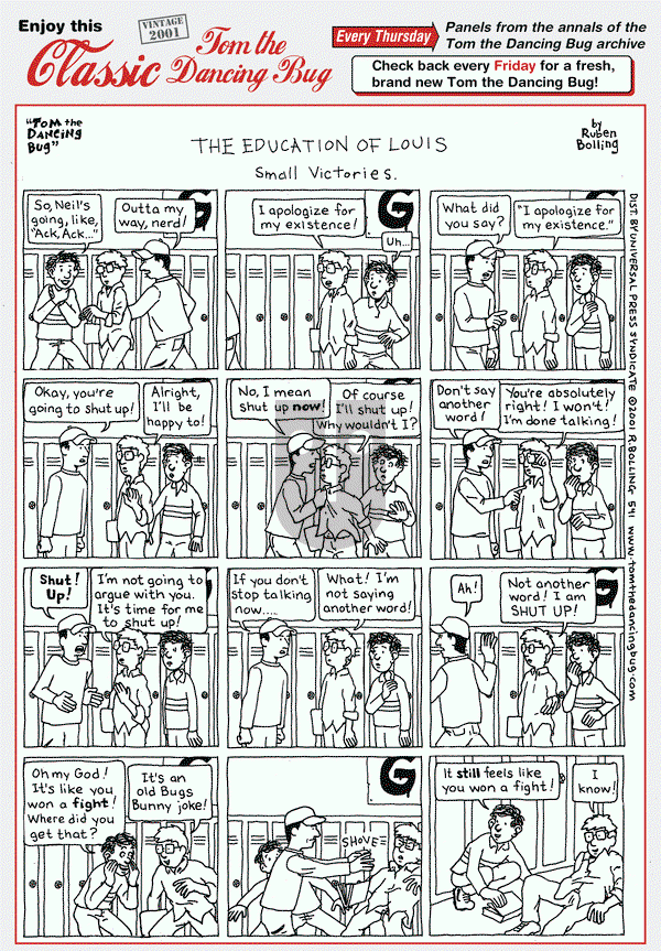 Tom the Dancing Bug on Thursday December 21, 2017 Comic Strip
