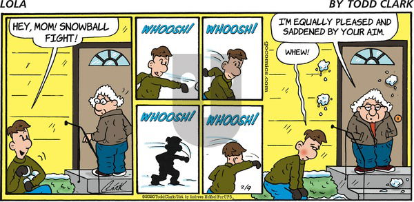 Lola on Sunday February 9, 2020 Comic Strip