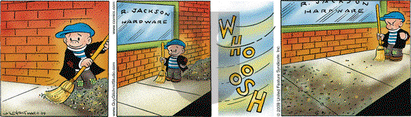 Nancy on Thursday March 12, 2009 Comic Strip