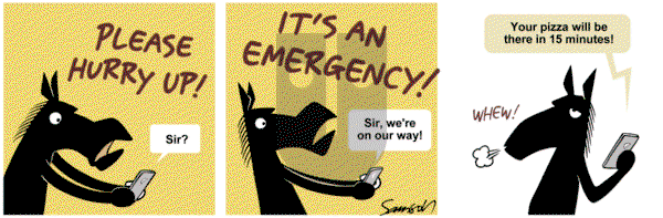Dark Side of the Horse on Sunday March 17, 2019 Comic Strip