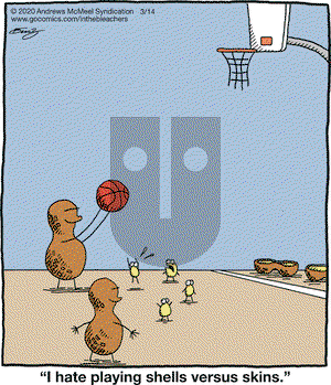 In the Bleachers on Saturday March 14, 2020 Comic Strip