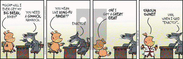 Ink Pen - Wednesday March 28, 2012 Comic Strip