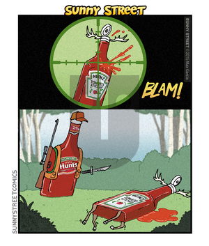 Sunny Street on Tuesday July 19, 2016 Comic Strip