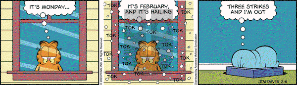 Garfield - Monday February 6, 2023 Comic Strip