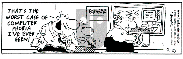 Frank and Ernest on Friday August 29, 1997 Comic Strip